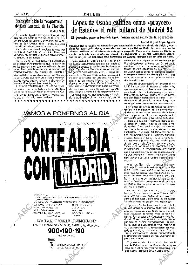 ABC MADRID 29-11-1989 página 40