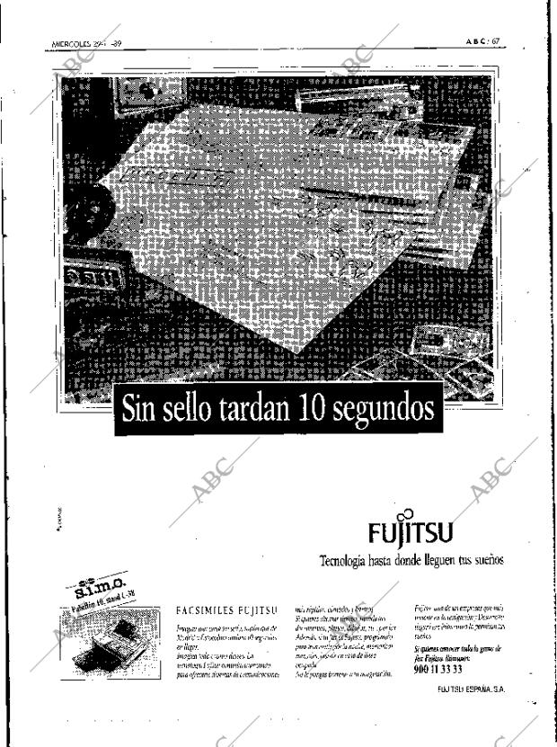 ABC MADRID 29-11-1989 página 67
