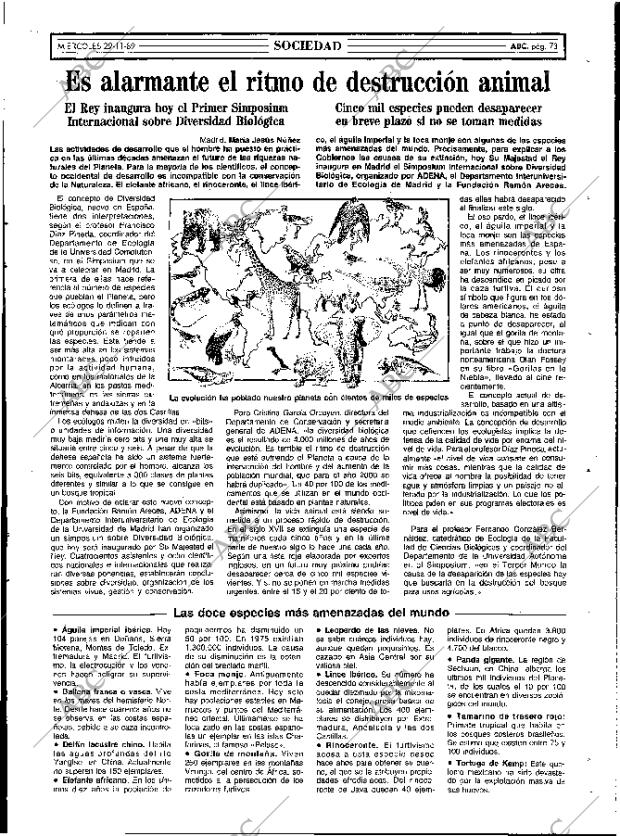 ABC MADRID 29-11-1989 página 73