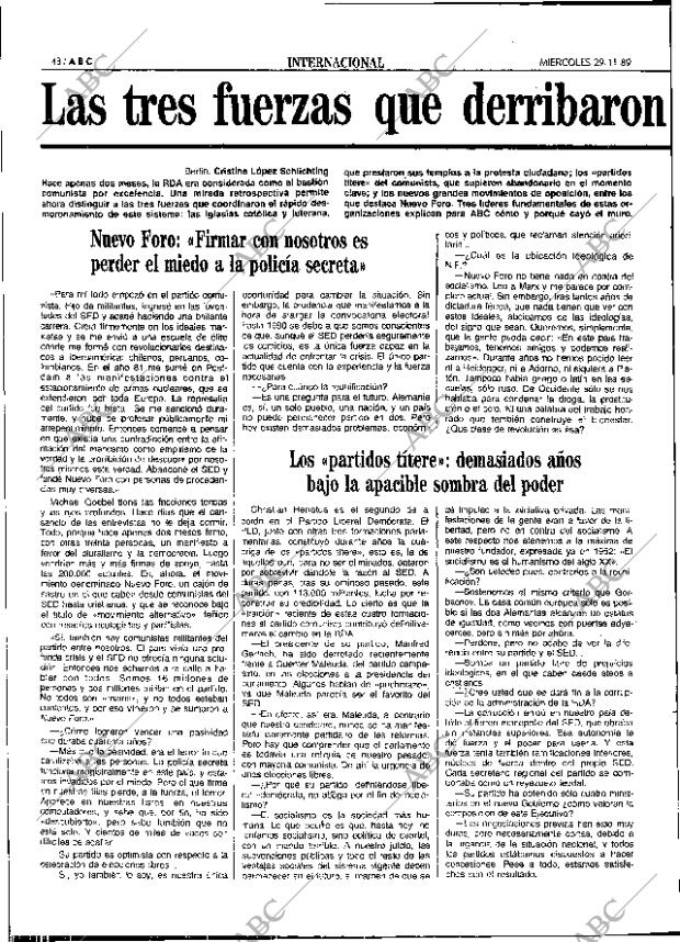 ABC SEVILLA 29-11-1989 página 48