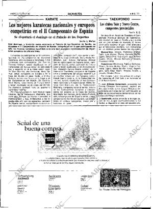 ABC SEVILLA 29-11-1989 página 73