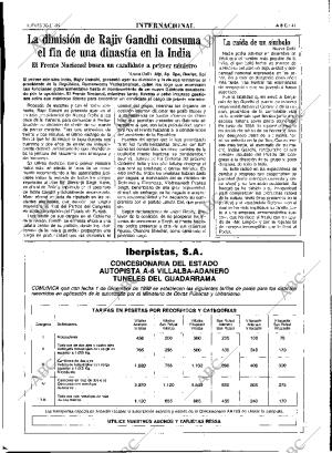 ABC MADRID 30-11-1989 página 41