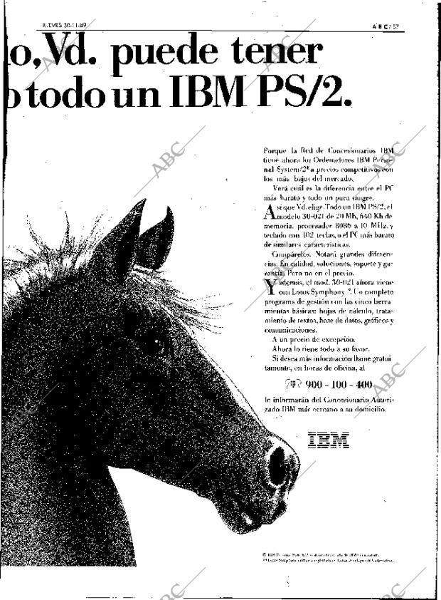 ABC MADRID 30-11-1989 página 57