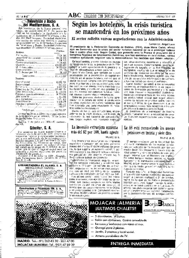 ABC MADRID 30-11-1989 página 60