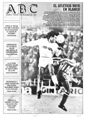 ABC MADRID 01-12-1989 página 1
