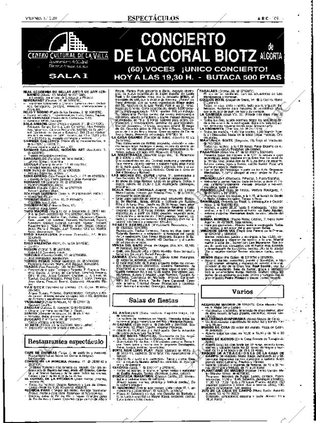 ABC MADRID 01-12-1989 página 109