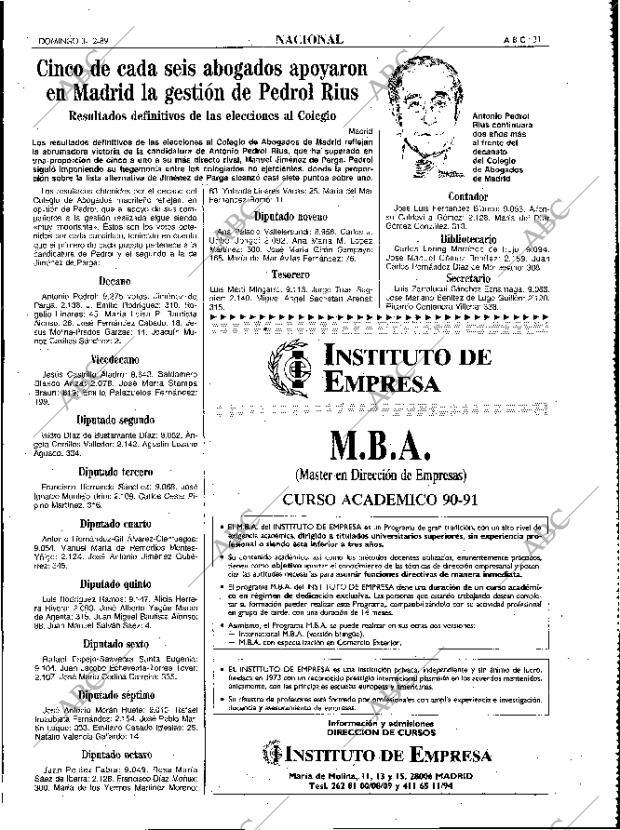 ABC MADRID 03-12-1989 página 31