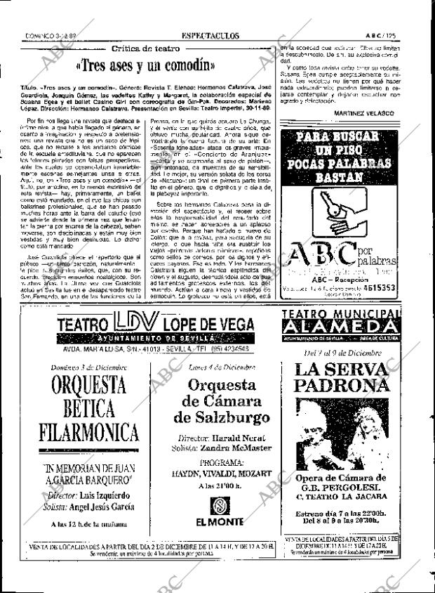 ABC SEVILLA 03-12-1989 página 125