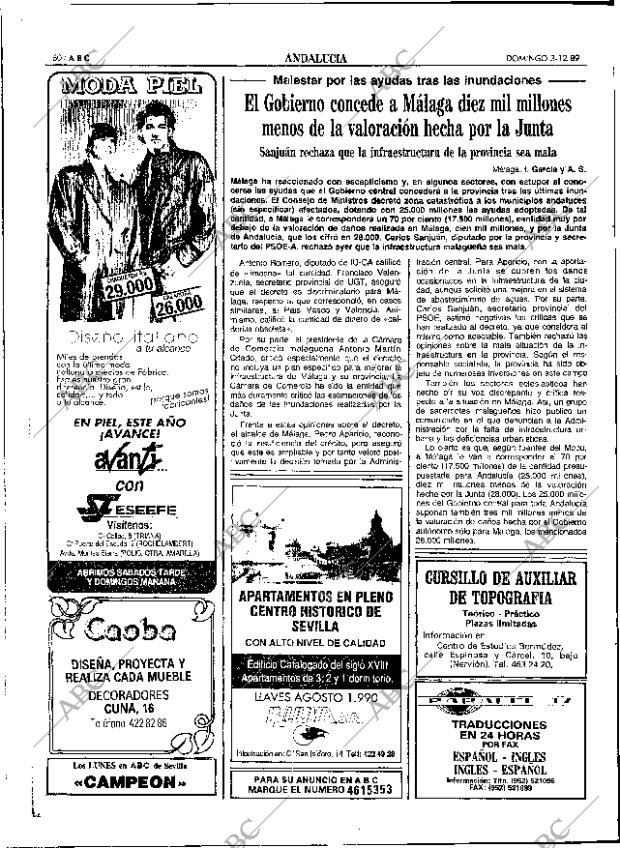 ABC SEVILLA 03-12-1989 página 60