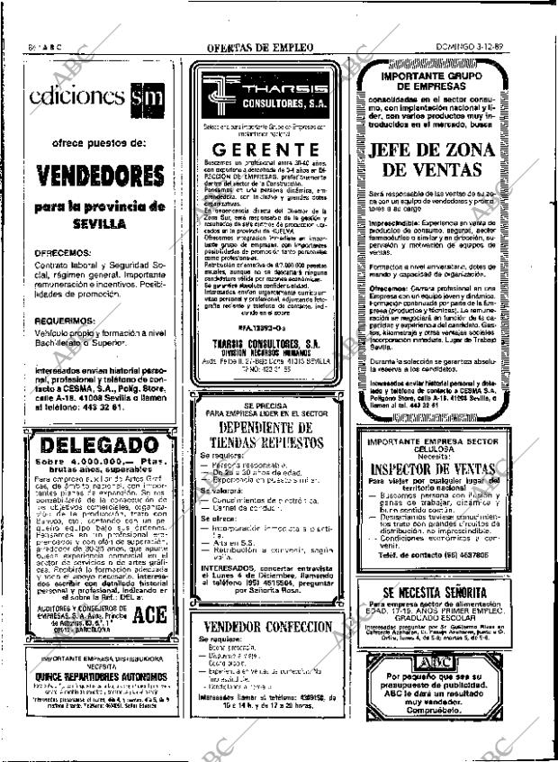 ABC SEVILLA 03-12-1989 página 86