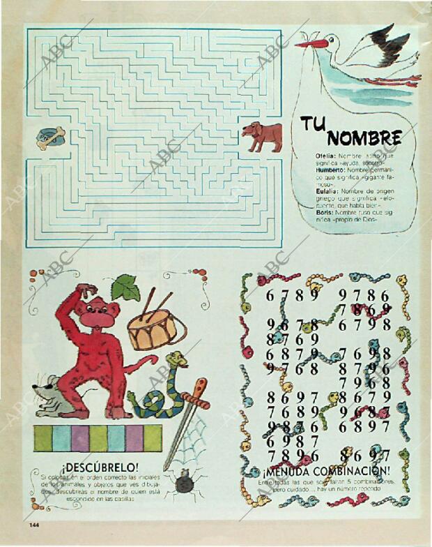 BLANCO Y NEGRO MADRID 03-12-1989 página 144