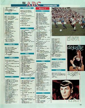 BLANCO Y NEGRO MADRID 03-12-1989 página 149