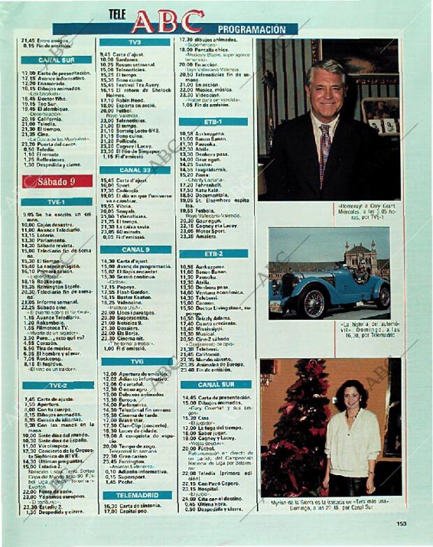 BLANCO Y NEGRO MADRID 03-12-1989 página 153