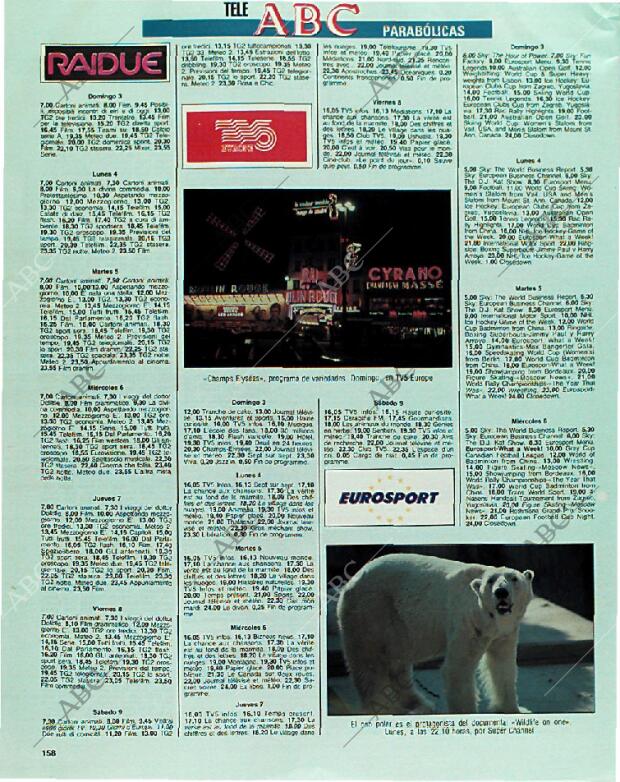 BLANCO Y NEGRO MADRID 03-12-1989 página 158