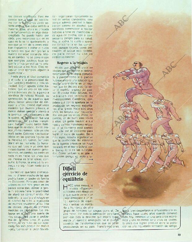 BLANCO Y NEGRO MADRID 03-12-1989 página 33