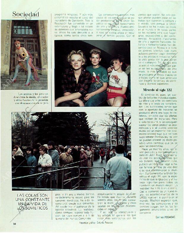 BLANCO Y NEGRO MADRID 03-12-1989 página 34