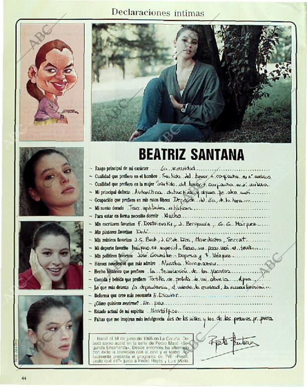 BLANCO Y NEGRO MADRID 03-12-1989 página 44