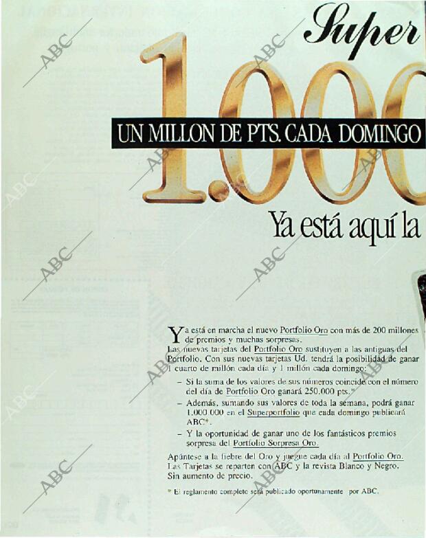 BLANCO Y NEGRO MADRID 03-12-1989 página 46