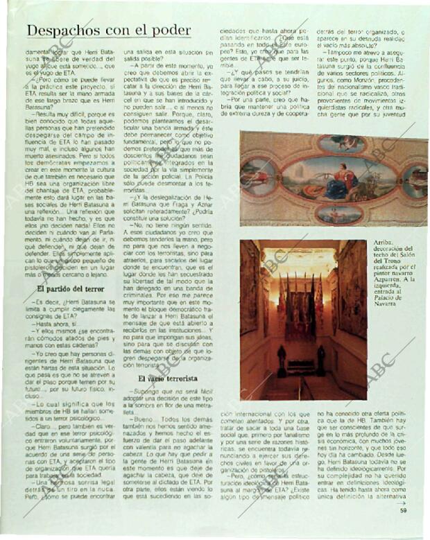 BLANCO Y NEGRO MADRID 03-12-1989 página 59