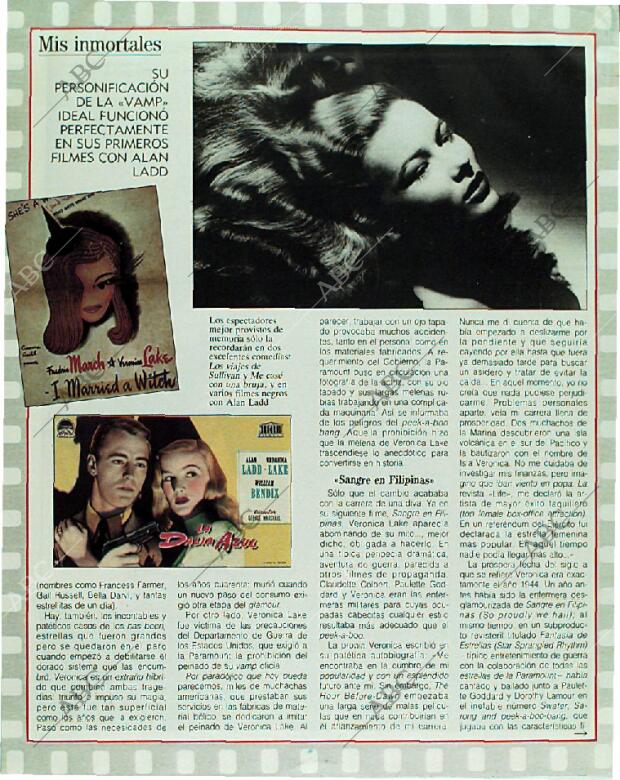 BLANCO Y NEGRO MADRID 03-12-1989 página 74