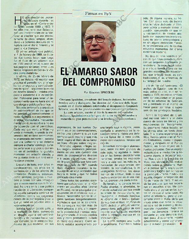 BLANCO Y NEGRO MADRID 03-12-1989 página 8