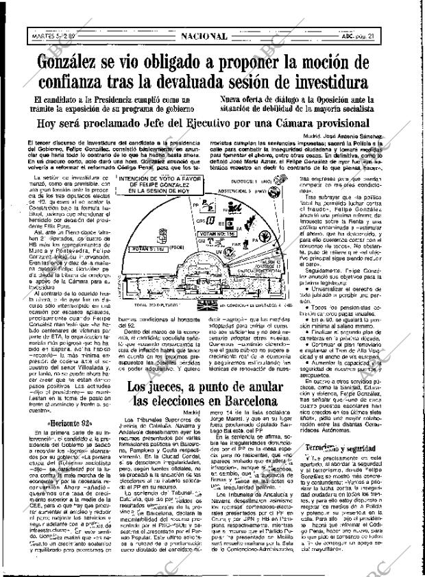 ABC MADRID 05-12-1989 página 21