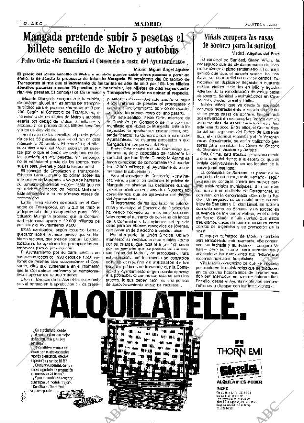 ABC MADRID 05-12-1989 página 42