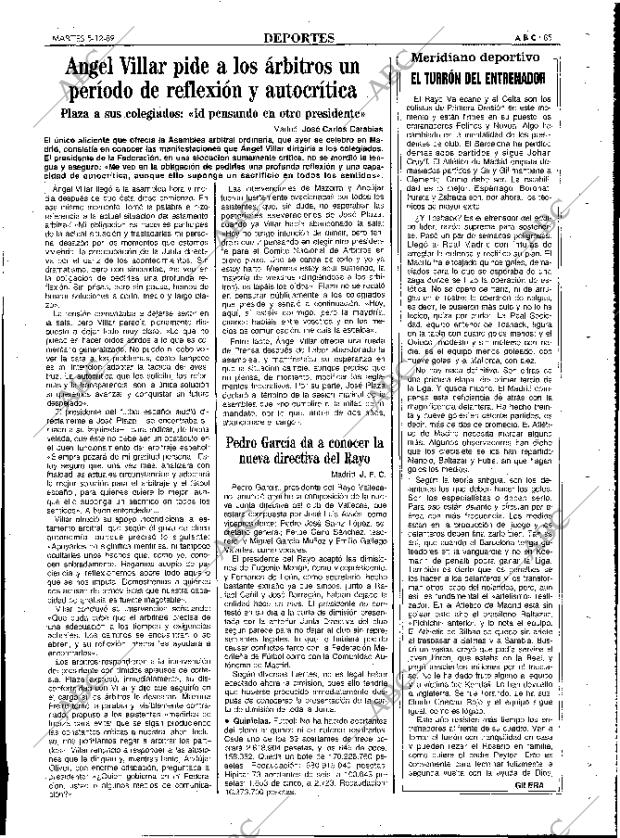 ABC MADRID 05-12-1989 página 85