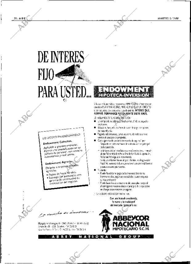 ABC SEVILLA 05-12-1989 página 30