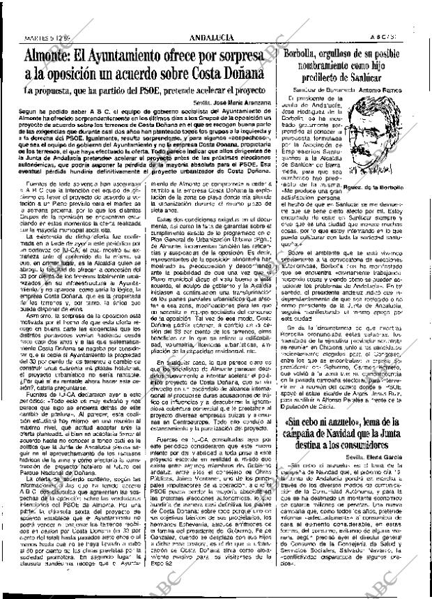 ABC SEVILLA 05-12-1989 página 31