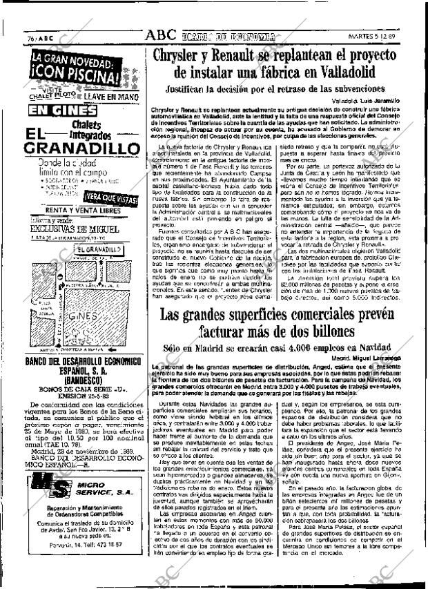 ABC SEVILLA 05-12-1989 página 76