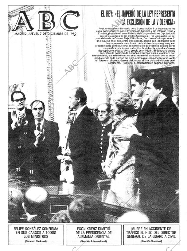 ABC MADRID 07-12-1989 página 1