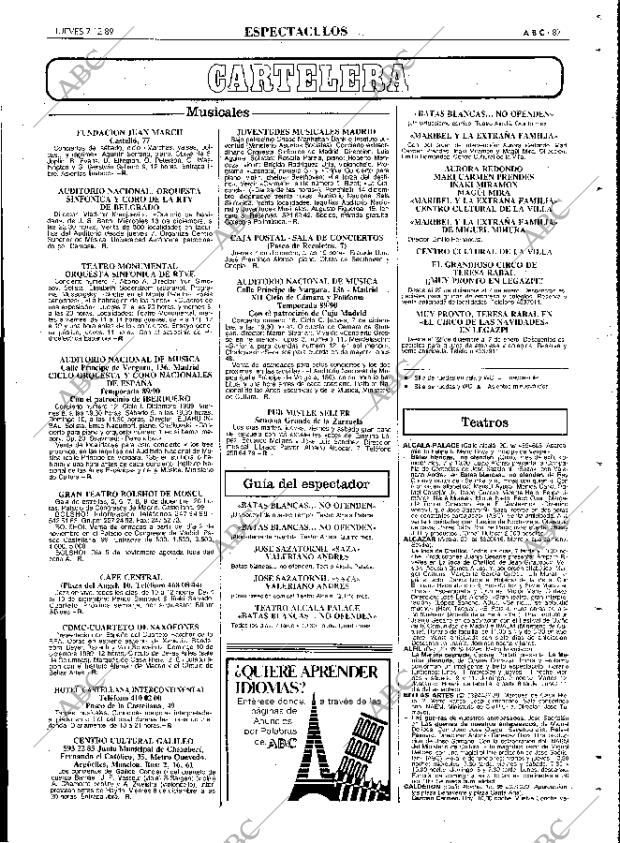 ABC MADRID 07-12-1989 página 87