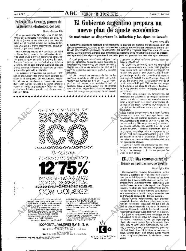 ABC MADRID 09-12-1989 página 74
