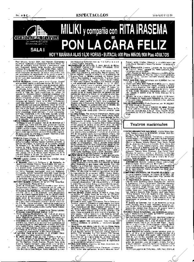 ABC MADRID 09-12-1989 página 94
