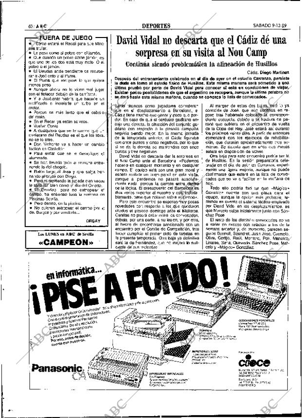 ABC SEVILLA 09-12-1989 página 60