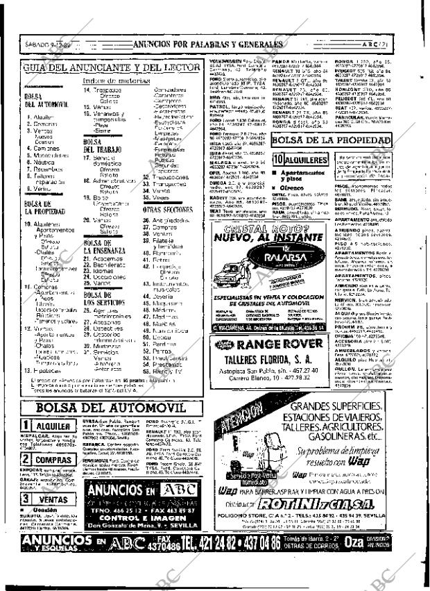 ABC SEVILLA 09-12-1989 página 71