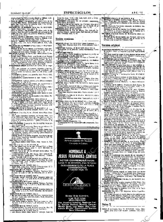 ABC MADRID 10-12-1989 página 101