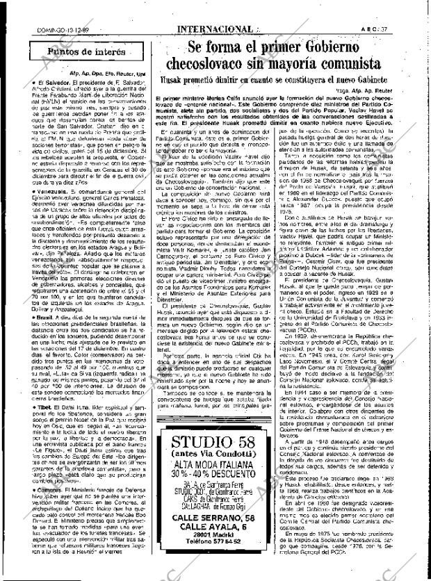 ABC MADRID 10-12-1989 página 37