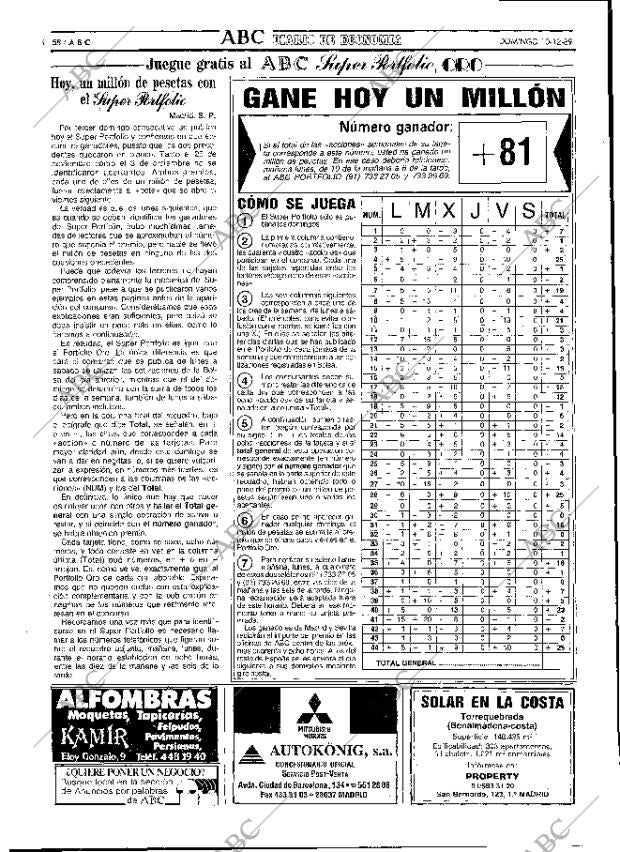 ABC MADRID 10-12-1989 página 58