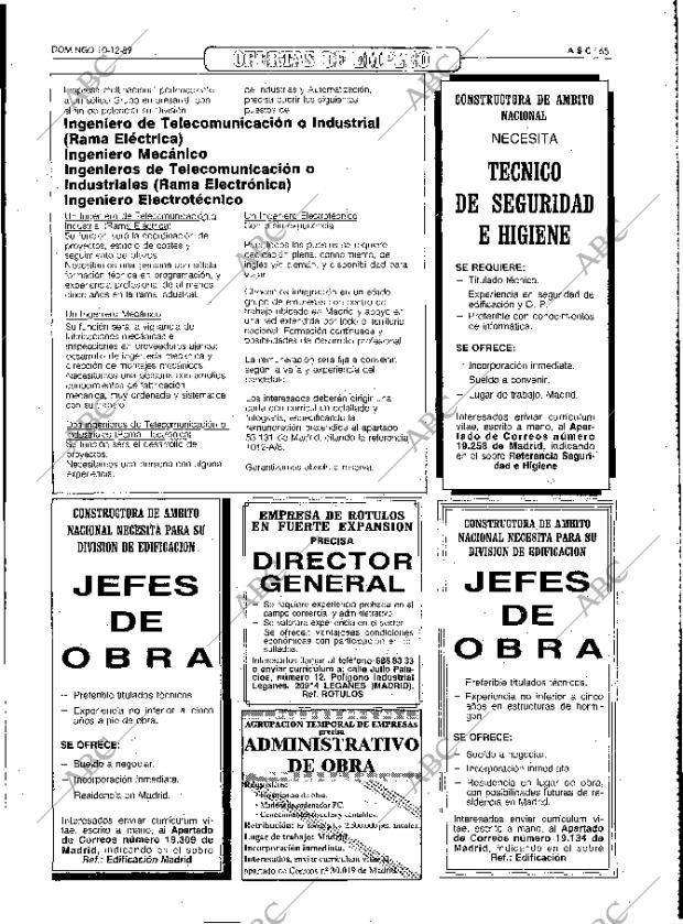 ABC MADRID 10-12-1989 página 65