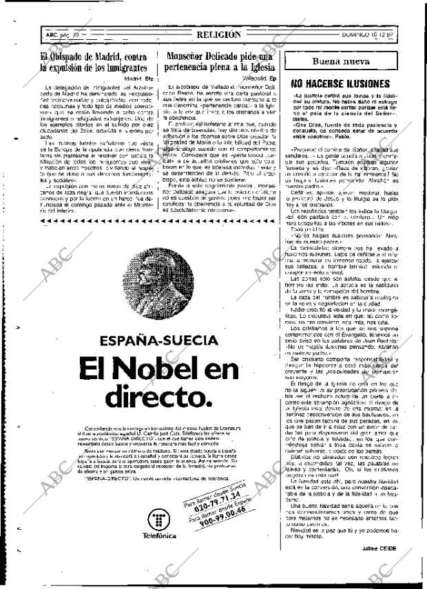 ABC MADRID 10-12-1989 página 70