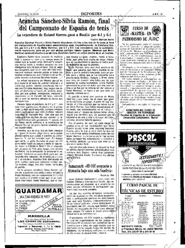 ABC MADRID 10-12-1989 página 87