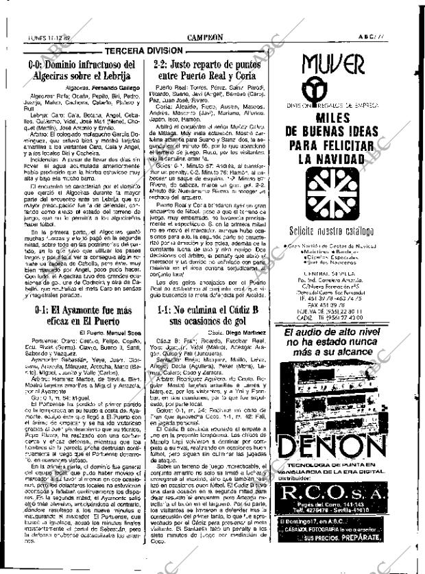 ABC SEVILLA 11-12-1989 página 77