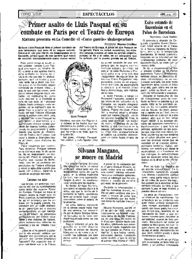 ABC MADRID 15-12-1989 página 103