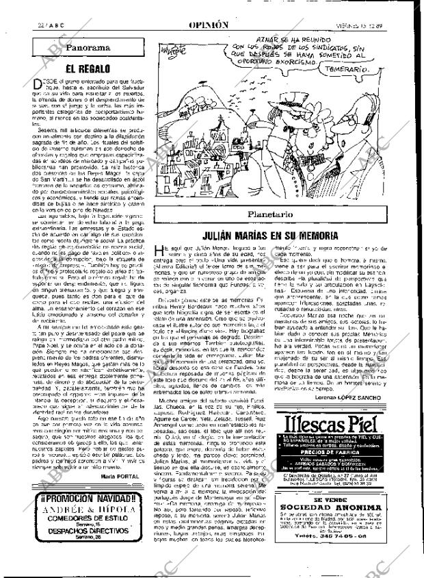 ABC MADRID 15-12-1989 página 22