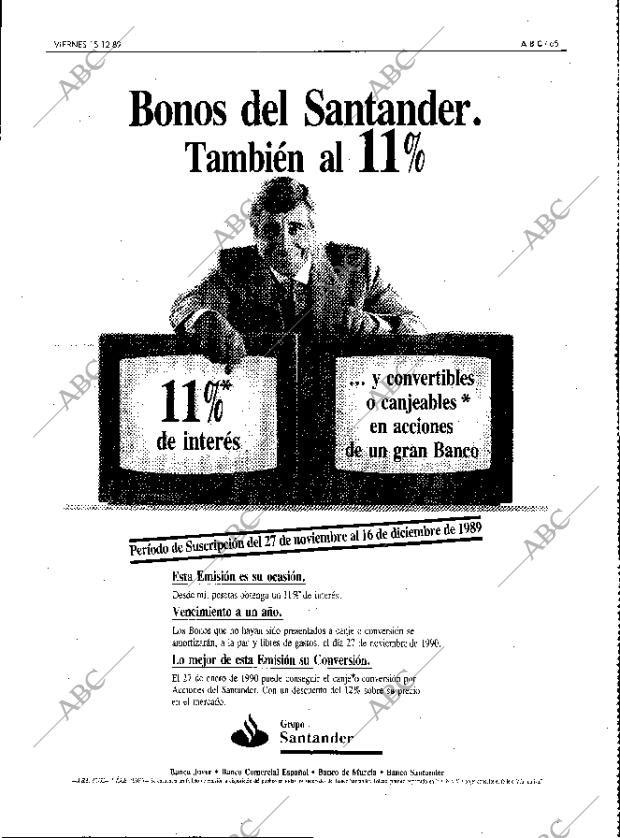 ABC MADRID 15-12-1989 página 65