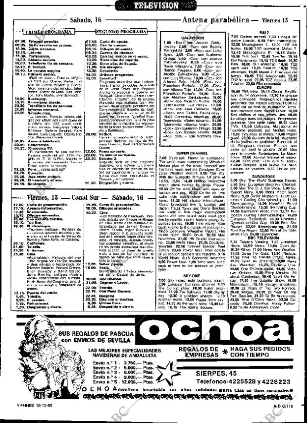 ABC SEVILLA 15-12-1989 página 119