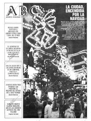 ABC MADRID 17-12-1989 página 1