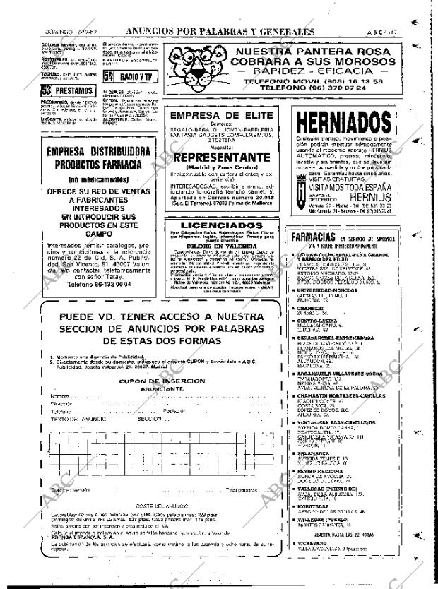 ABC MADRID 17-12-1989 página 149